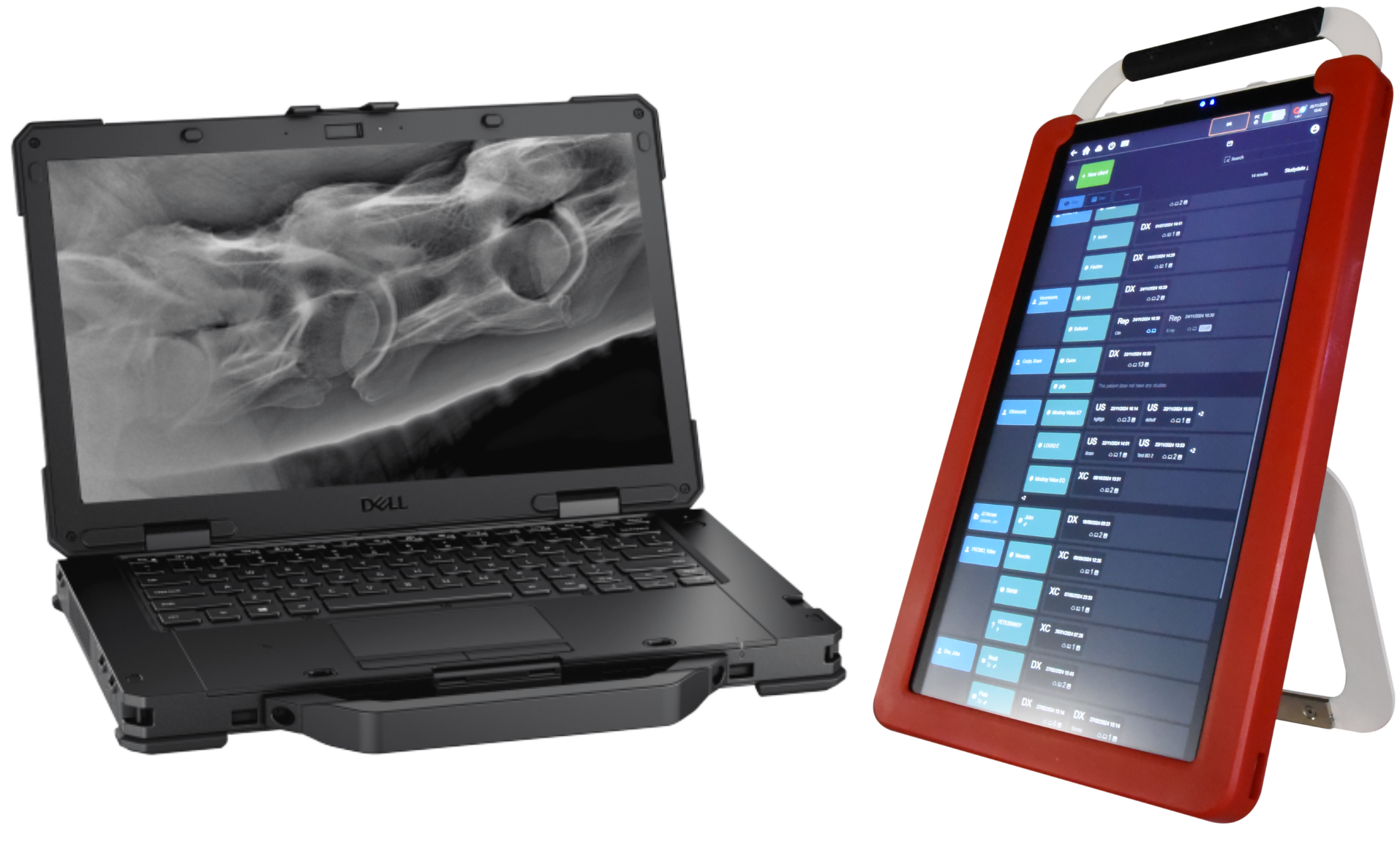Ruggedized Pre-Configured Ultra-HD 17'' Tablet/14'' Laptop Workstation