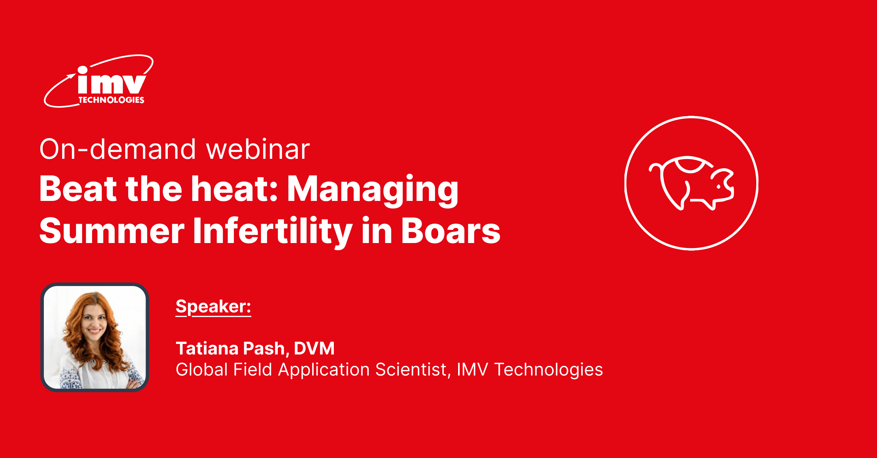 Webinar. Discover IVOS PRO, our new CASA System